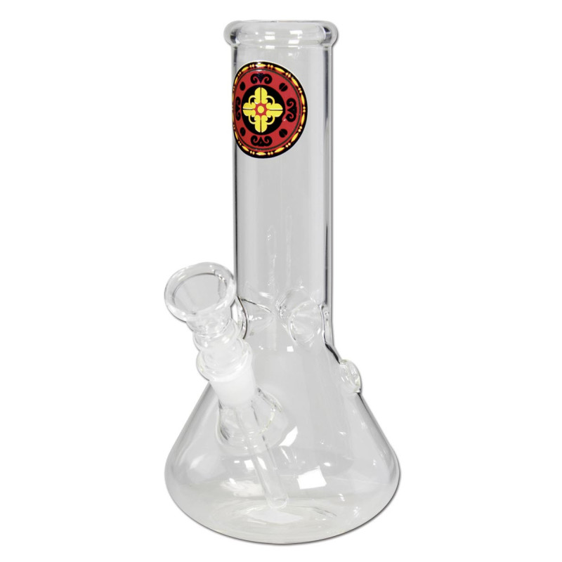 Ice Bong Mandala 21cm - Black Leaf