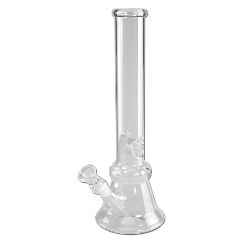 Bong in Vetro Classic 30cm - Black Leaf