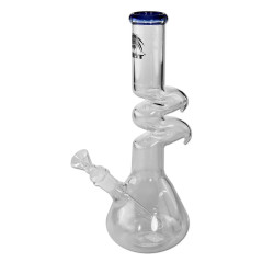 Bong in Vetro Zig Zag - Breit