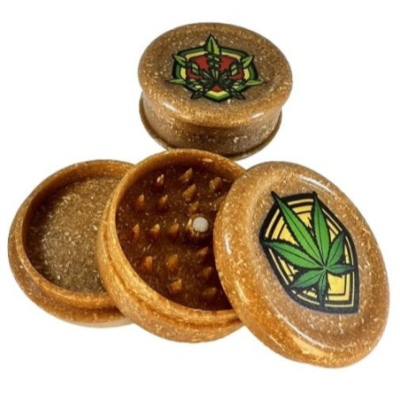 Grinder in bio-plastica di canapa Classico 53mm
