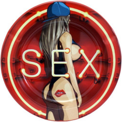 Posacenere in metallo Sex