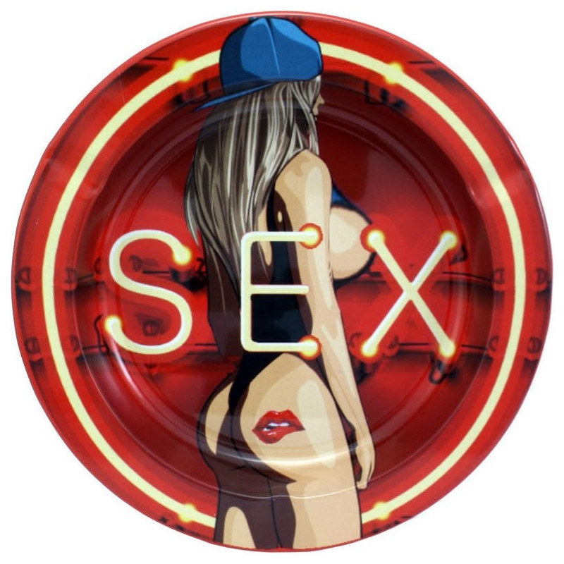 Posacenere in metallo Sex