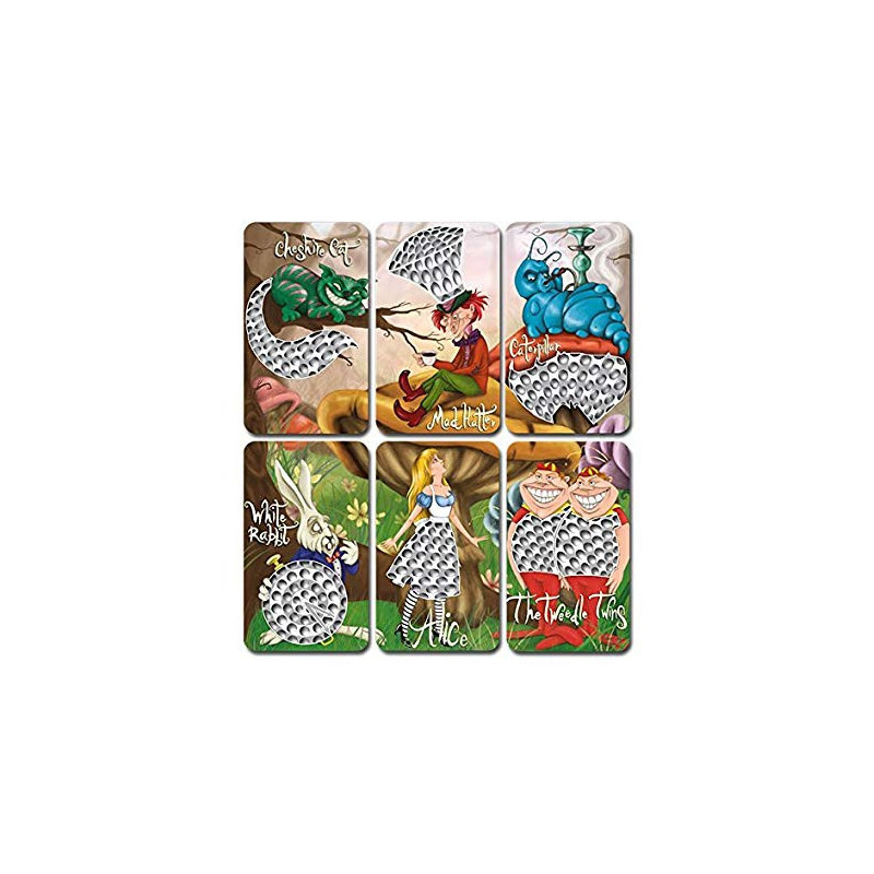 Grinder Card - Alice in Wonderland