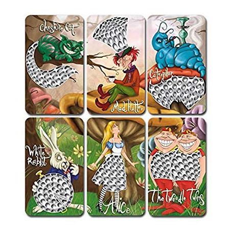Grinder Card - Alice in Wonderland