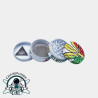 Grinder in metallo White Leaf 40mm - Champ High