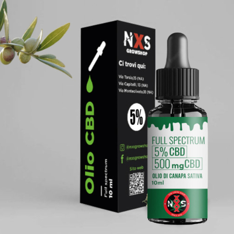 Olio CBD Full Spectrum 5% - NxS