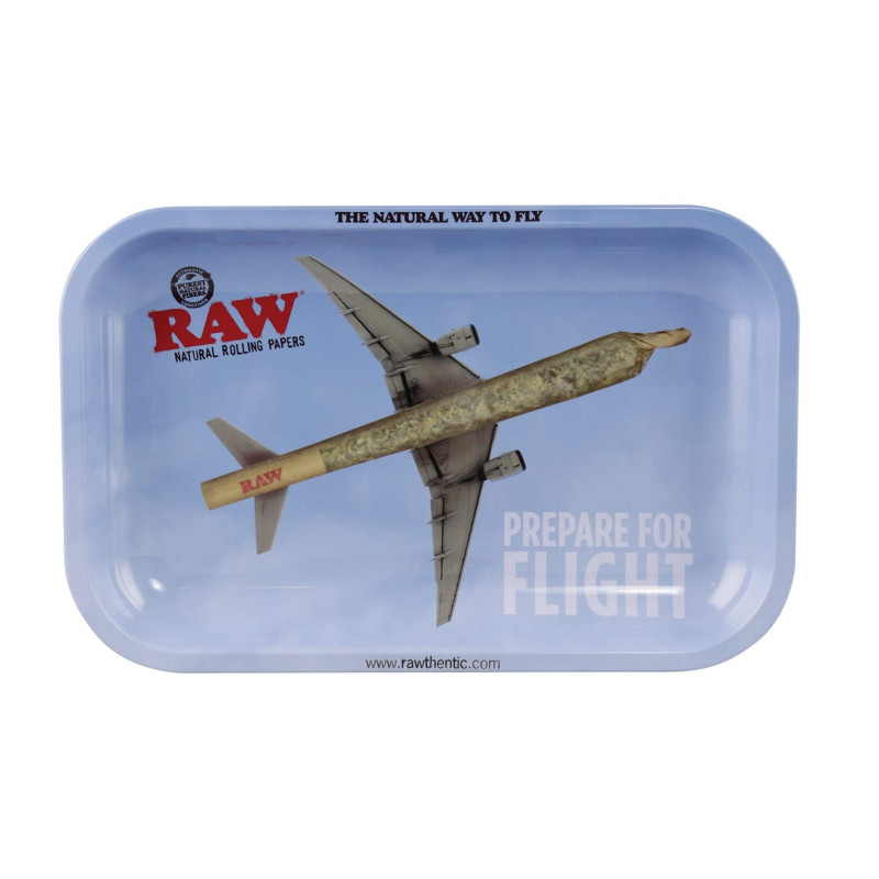Vassoio in metallo "Prepare for flight" - RAW