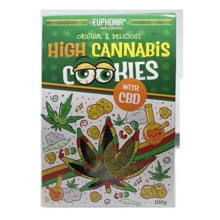 High Cannabis Cookies CBD - Euphoria