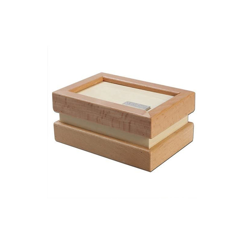 Black Leaf Scatola in legno per polline