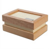 Black Leaf Scatola in legno per polline