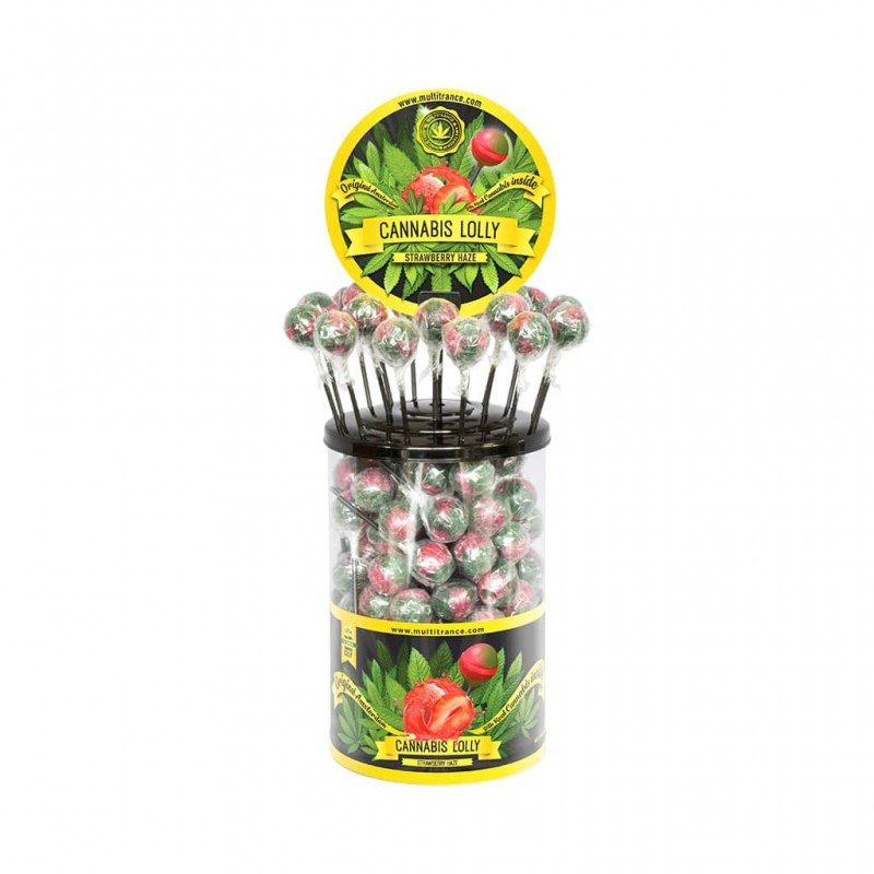 Lecca Lecca Di Canapa - BUBBLEGUM X STRAWBERRY HAZE