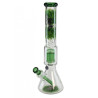 Ice Bong con percolator - Black Leaf