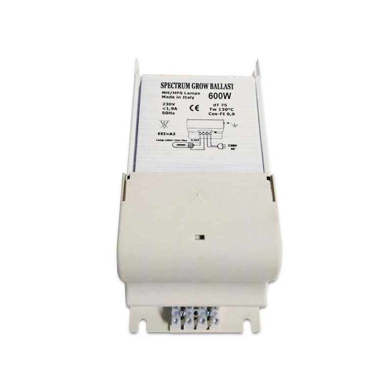 ALIMENTATORE BALLAST 600W - SPECTRUM GROW